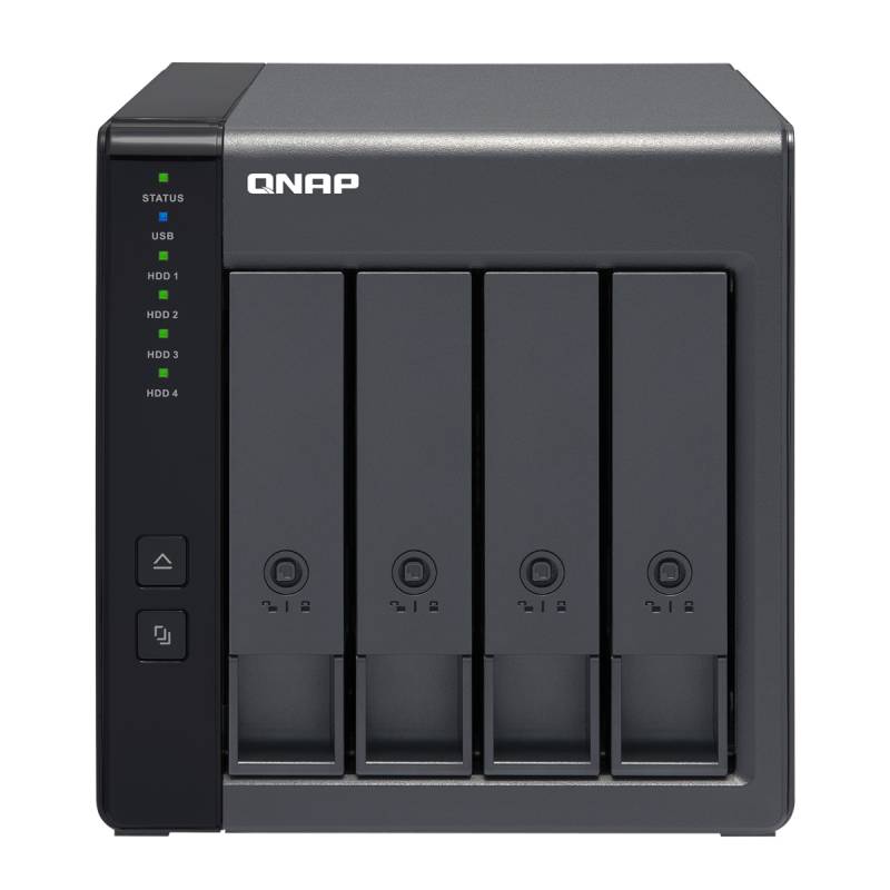 QNAP TR-004 Erweiterungsgehäuse 4-Bay [0/4 HDD/SSD, 1x USB 3.2 Gen 1] von QNAP