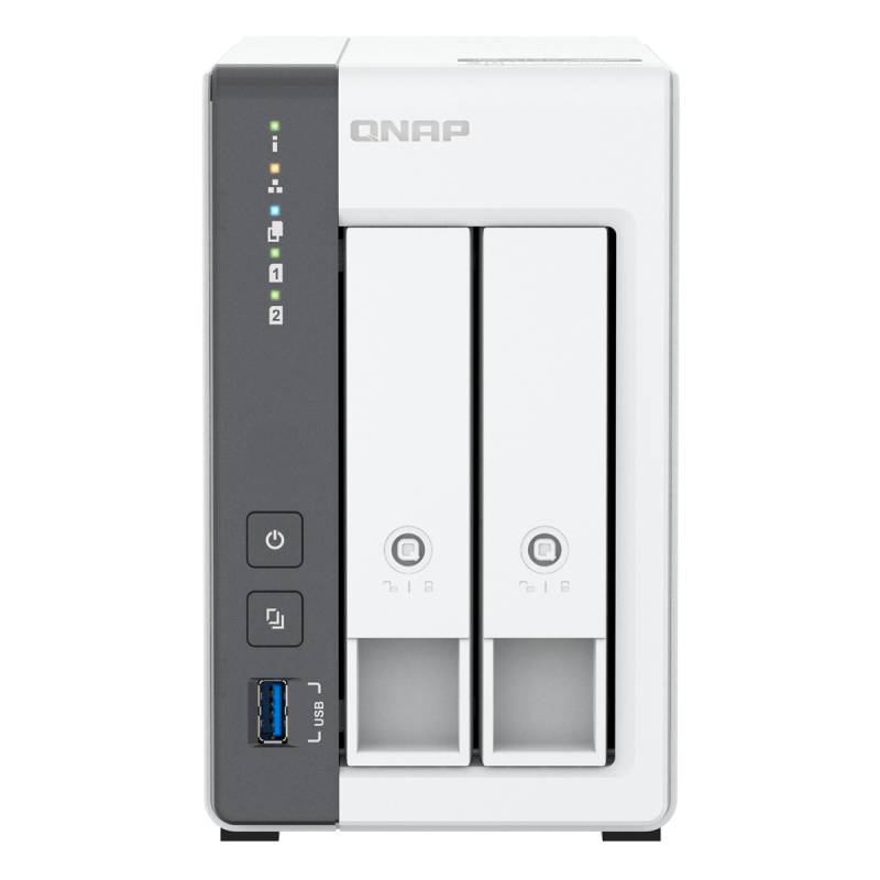 QNAP TS-216G NAS 2-Bay 0/2 HDD/SSD, 1x 2.5 GbE, 1x GbE, 4GB RAM von QNAP