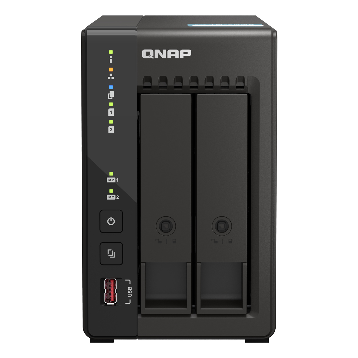 QNAP Systems TS-253E-8G NAS 2-Bay [0/2 HDD/SSD, 2x 2.5GbE LAN, 8GB RAM] von QNAP