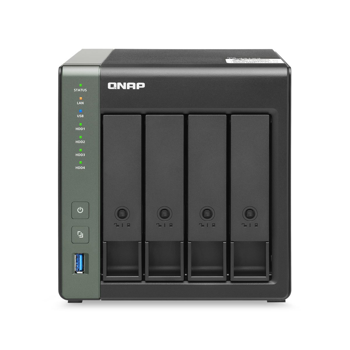 QNAP Systems TS-431X3-4G NAS 4-Bay [0/4 HDD/SSD, 1x 10GbE SFP+, 1x 2,5GbE LAN, 1x GbE LAN, 4GB RAM] von QNAP