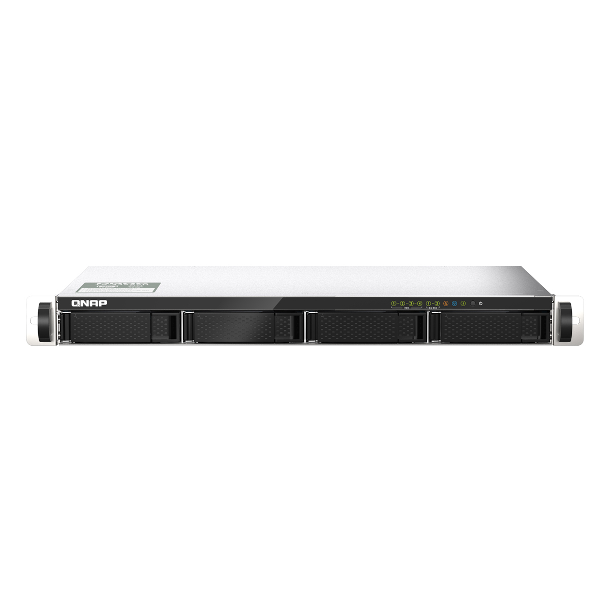 QNAP Systems TS-435XeU-4G Rackmount-NAS 4-Bay [0/4 HDD/SSD, 2x 10GbE SFP+, 2x 2.5GbE, 4x USB-A, 4GB RAM] von QNAP