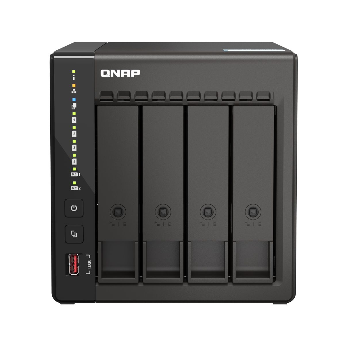 QNAP Systems TS-453E-8G NAS 4-Bay [0/4 HDD/SSD, 2x 2.5GbE LAN, 8GB RAM] von QNAP