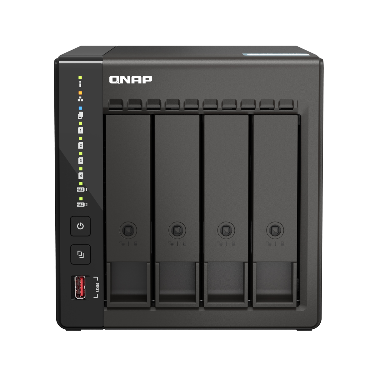 QNAP TS-453E-8G NAS 4-Bay [0/4 HDD/SSD, 2x 2.5GbE LAN, 8GB RAM] von QNAP