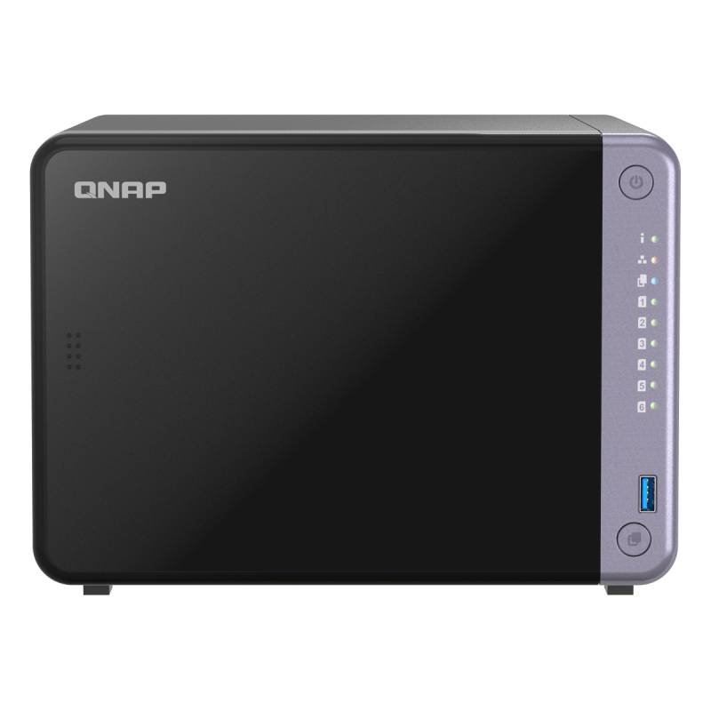 QNAP TS-632X-4G NAS 6-Bay 0/6 HDD/SSD, 2x 2.5G Ethernet, 2x 10G SFP+, 4GB RAM von QNAP