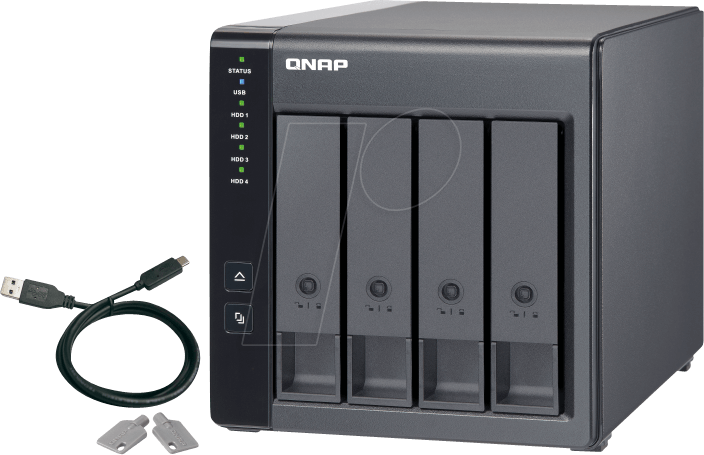 QNAP TR-004 - NAS-Server Leergehäuse von QNAP