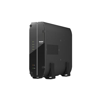 QNAP TS-410E-8G NAS System 4-Bay lüfterlos Education Artikel – Nachweispflichtig von QNAP