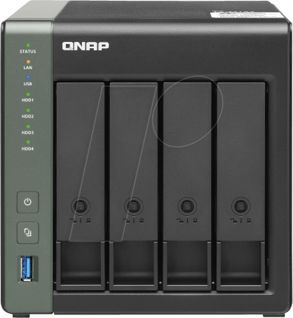 QNAP TS-431X3-4G - NAS-Server Leergehäuse von QNAP