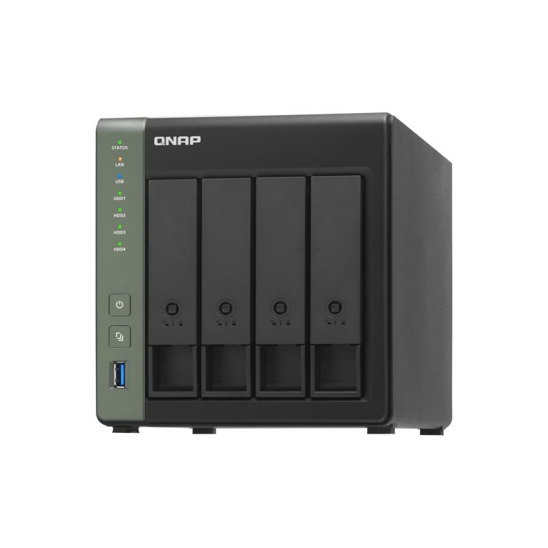 QNAP TS-431X3 NAS-Server 4 Schächte 12TB SATA 6GB/s HDD 3TB x 4 RAM 4GB von QNAP