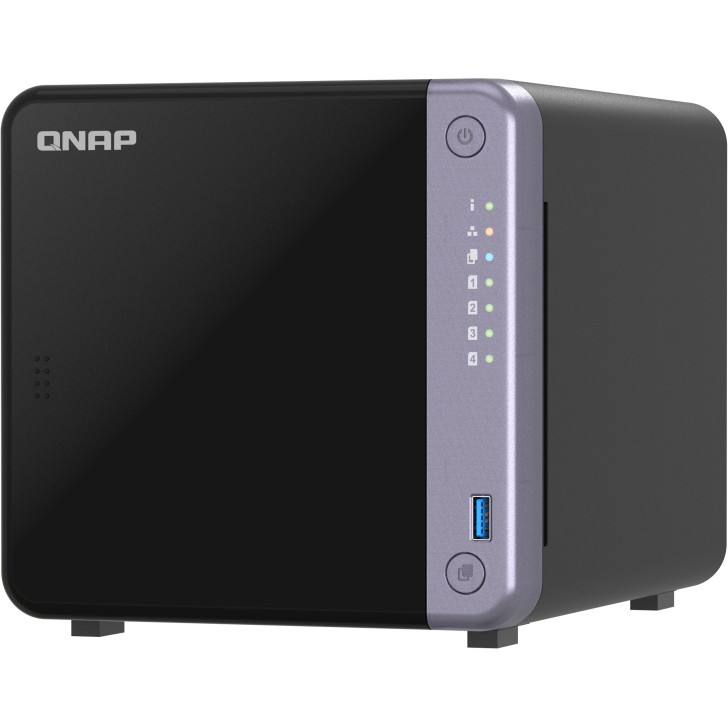 QNAP TS-432X-4G 4-bay NAS AL524 2.0GHz Quad Core 4GB DDR4 SODIMM Max. 16GB 10GbE SFP+ QNAP TS-432X-4G 4-bay NAS AL524 2.0GHz Quad Core 4GB DDR4 SODIMM Max. 16GB 10GbE SFP+ von QNAP