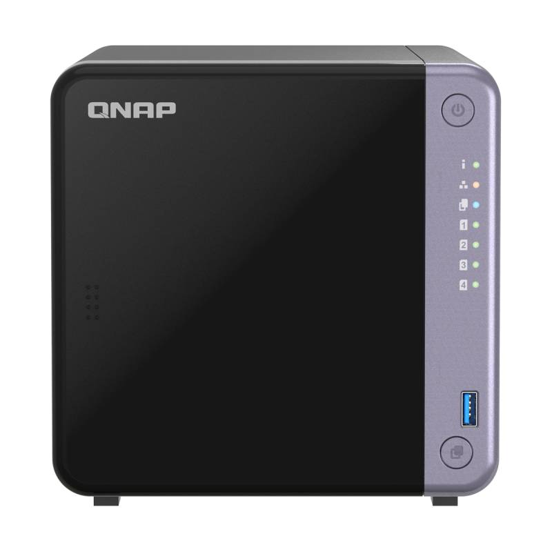 QNAP TS-432X-4G NAS 4-Bay 0/4 HDD/SSD, 2x 2.5G Ethernet, 1x 10G SFP+, 4GB RAM von QNAP