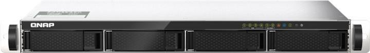 QNAP TS-435XEU NAS Rack (1U) Eingebauter Ethernet-Anschluss Schwarz - Grau CN9131 (TS-435XEU-4G+4XST8000VN004) von QNAP