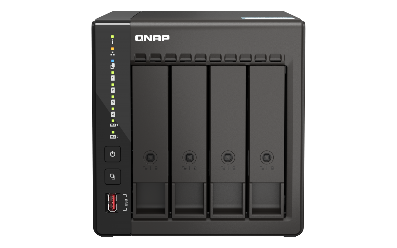 QNAP TS-453E - NAS-Server - SATA 6Gb/s - RAID 0, 5, 6, 10 - RAM 8GB - iSCSI Support (TS-453E-8G) von QNAP
