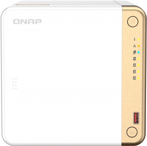 QNAP TS-462 - NAS-Server - 4 Schächte - SATA 6Gb/s - RAID RAID 0, 1, 5, 6, 10, JBOD - RAM 4GB - 2,5 Gigabit Ethernet - iSCSI Support (TS-462-4G) von QNAP