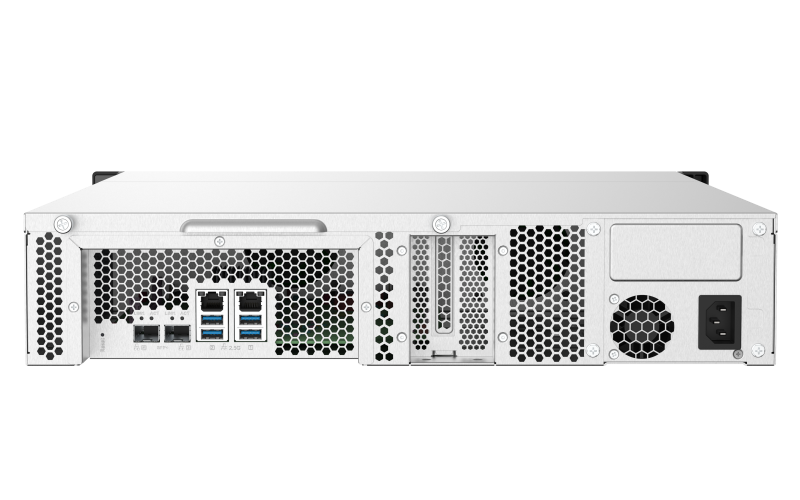 QNAP TS-832PXU - NAS-Server - 8 Schächte - Rack - einbaufähig - SATA 6Gb/s - RAID 0, 1, 5, 6, 10, 50, JBOD, 60 - RAM 4 GB - Gigabit Ethernet / 2.5 Gigabit Ethernet / 10 Gigabit Ethernet - iSCSI - 2U QNAP TS-832PXU - NAS-Server - 8 Schächte - Rack - einbaufähig - SATA 6Gb/s - RAID 0, 1, 5, 6, 10, 50, JBOD, 60 - RAM 4 GB - Gigabit Ethernet / 2.5 Gigabit Ethernet / 10 Gigabit Ethernet - iSCSI - 2U von QNAP