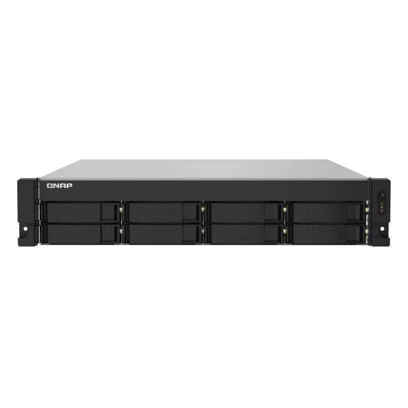 QNAP TS-832PXU-RP-4G NAS 8-Bay B-Ware [0/8 HDD/SSD, 2x 2,5 GbE, 2x 10 GbE SFP+, 1x PCIe-Steckplatz, 4x USB, 4GB RAM] von QNAP