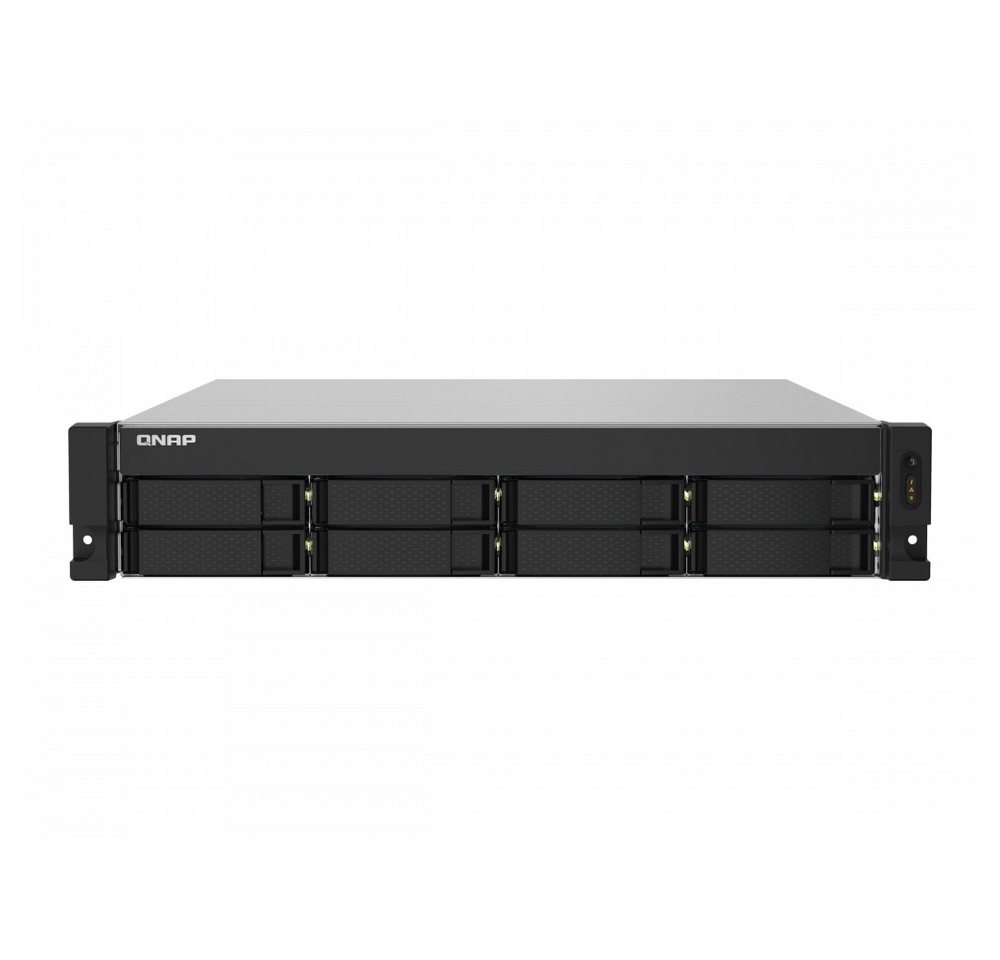 QNAP TS-832PXU-RP-4G NAS-Server mit 8 Einschüben. NAS-Server (8 Einschübe für flexible Nutzung) von QNAP