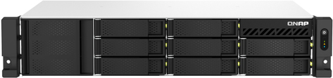 QNAP TS-864eU-RP - NAS-Server - 8 Schächte - Rack - einbaufähig - SATA 6Gb/s - RAID 0, 1, 5, 6, 10, 50, JBOD, 60 - RAM 8 GB - Gigabit Ethernet / 2.5 Gigabit Ethernet - iSCSI Support - 2U QNAP TS-864eU-RP - NAS-Server - 8 Schächte - Rack - einbaufähig - SATA 6Gb/s - RAID 0, 1, 5, 6, 10, 50, JBOD, 60 - RAM 8 GB - Gigabit Ethernet / 2.5 Gigabit Ethernet - iSCSI Support - 2U von QNAP