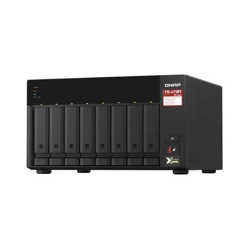 QNAP TS-873A NAS-Server 8 Schächte SATA 6GB/s RAM 8 GB Gigabit Ethernet QNAP TS-873A NAS-Server 8 Schächte SATA 6GB/s RAM 8 GB Gigabit Ethernet von QNAP