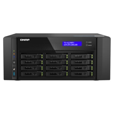 QNAP TS-h1290FX-7232P-64G NAS System 12-Bay NVMe SSD NAS von QNAP