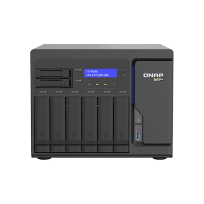 QNAP TS-h886-D1602-8G NAS System 8-Bay von QNAP