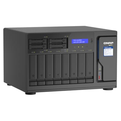QNAP TVS-h1288X-W1250-16G NAS System 12-Bay QNAP TVS-h1288X-W1250-16G NAS System 12-Bay von QNAP