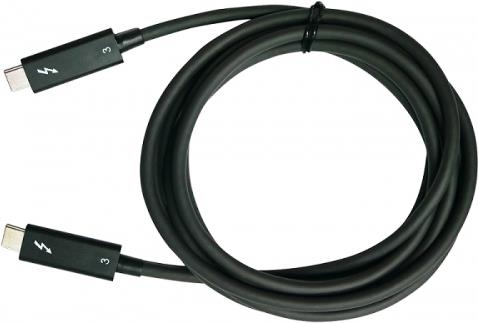 QNAP - Thunderbolt-Kabel - USB-C (M) bis USB-C (M) - Thunderbolt 3 - 2 m - aktiv von QNAP