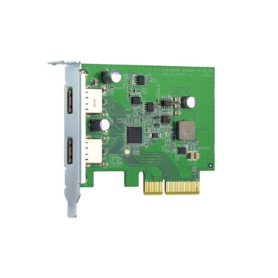 QNAP USB 3.2 Gen 2 Dual-Port PCIe Erweiterungskarte von QNAP