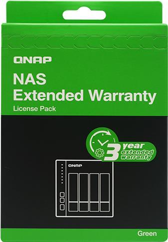 QNAP erweiterung um 3 Jahre (von Standard 2 Jahre auf 5 Jahre) - Segment A GREEN - Electronic copy - Bitte lesen Sie die Seite Warranty Service von Systems, Inc. sorgfältig durch, bevor Sie eine verlängerung für ein NAS Prod (LIC-NAS-EXTW-GREEN-3Y-EI) von QNAP