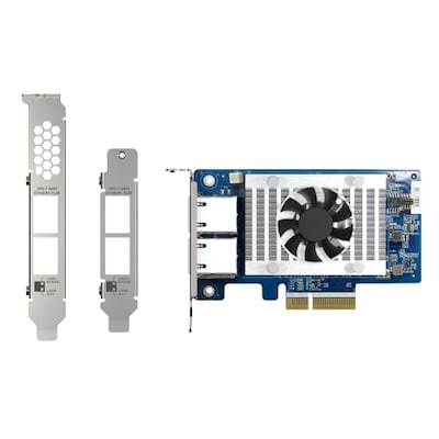 Qnap DUAL-PORT SFP+ 10GBE NETWORK EXPANSION CARD QXG-10G2SF-X710 von QNAP