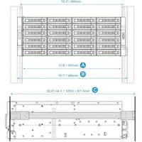 Qnap Rail Kit RAIL-A02-90 Qnap Rail Kit RAIL-A02-90 von QNAP