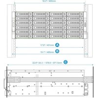 Qnap Rail Kit RAIL-A02-90 von QNAP