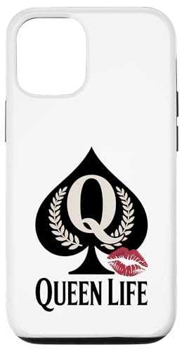 QOS Pikkönigin Hülle für iPhone 12/12 Pro QOS Pikkönigin Hülle für iPhone 12/12 Pro von QOS Queen Of Spades Tees Gifts Co