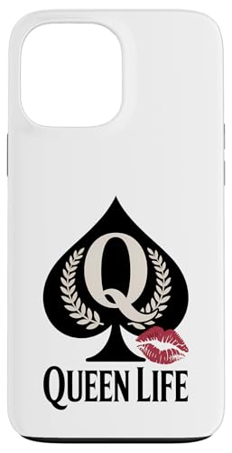 QOS Pikkönigin Hülle für iPhone 13 Pro Max QOS Pikkönigin Hülle für iPhone 13 Pro Max von QOS Queen Of Spades Tees Gifts Co