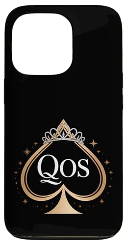 QOS Pikkönigin Hülle für iPhone 13 Pro von QOS Queen Of Spades Tees Gifts Co