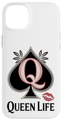 QOS Pikkönigin Hülle für iPhone 14 Plus QOS Pikkönigin Hülle für iPhone 14 Plus von QOS Queen Of Spades Tees Gifts Co