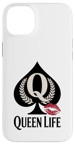 QOS Pikkönigin Hülle für iPhone 14 Plus QOS Pikkönigin Hülle für iPhone 14 Plus von QOS Queen Of Spades Tees Gifts Co