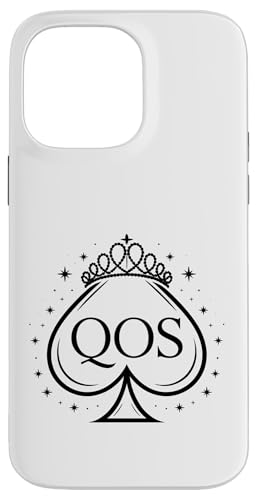 QOS Pikkönigin Hülle für iPhone 14 Pro Max QOS Pikkönigin Hülle für iPhone 14 Pro Max von QOS Queen Of Spades Tees Gifts Co