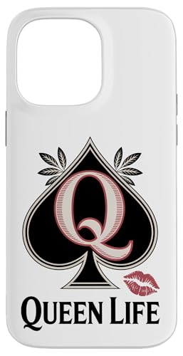 QOS Pikkönigin Hülle für iPhone 14 Pro Max QOS Pikkönigin Hülle für iPhone 14 Pro Max von QOS Queen Of Spades Tees Gifts Co