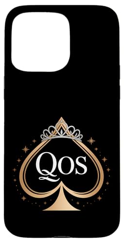 QOS Pikkönigin Hülle für iPhone 15 Pro Max QOS Pikkönigin Hülle für iPhone 15 Pro Max von QOS Queen Of Spades Tees Gifts Co