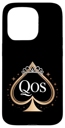 QOS Pikkönigin Hülle für iPhone 15 Pro QOS Pikkönigin Hülle für iPhone 15 Pro von QOS Queen Of Spades Tees Gifts Co
