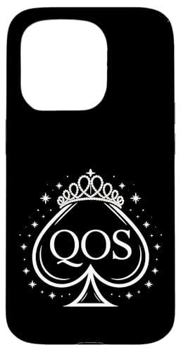 QOS Pikkönigin Hülle für iPhone 15 Pro QOS Pikkönigin Hülle für iPhone 15 Pro von QOS Queen Of Spades Tees Gifts Co