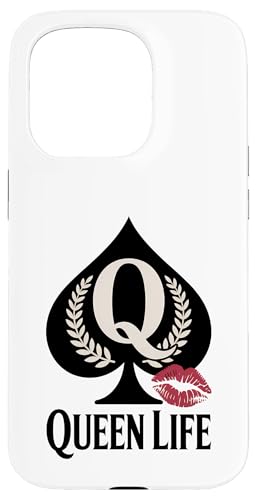 QOS Pikkönigin Hülle für iPhone 15 Pro QOS Pikkönigin Hülle für iPhone 15 Pro von QOS Queen Of Spades Tees Gifts Co