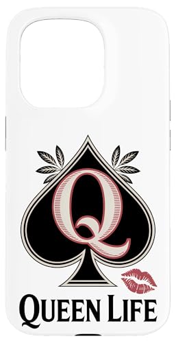 QOS Pikkönigin Hülle für iPhone 15 Pro QOS Pikkönigin Hülle für iPhone 15 Pro von QOS Queen Of Spades Tees Gifts Co