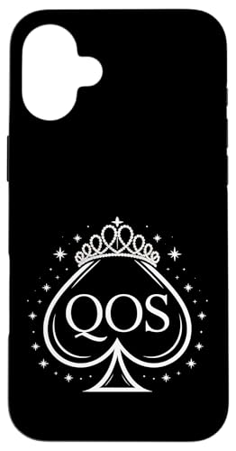 QOS Pikkönigin Hülle für iPhone 16 Plus QOS Pikkönigin Hülle für iPhone 16 Plus von QOS Queen Of Spades Tees Gifts Co
