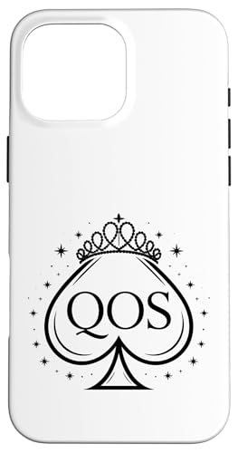 QOS Pikkönigin Hülle für iPhone 16 Pro Max QOS Pikkönigin Hülle für iPhone 16 Pro Max von QOS Queen Of Spades Tees Gifts Co