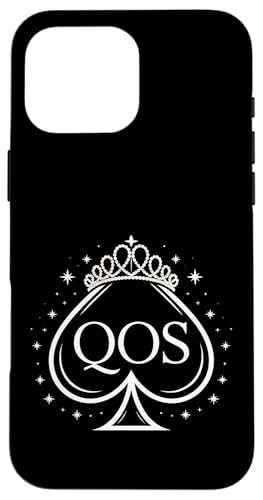 QOS Pikkönigin Hülle für iPhone 16 Pro Max QOS Pikkönigin Hülle für iPhone 16 Pro Max von QOS Queen Of Spades Tees Gifts Co