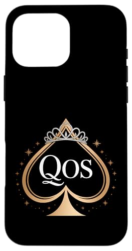 QOS Pikkönigin Hülle für iPhone 16 Pro Max QOS Pikkönigin Hülle für iPhone 16 Pro Max von QOS Queen Of Spades Tees Gifts Co