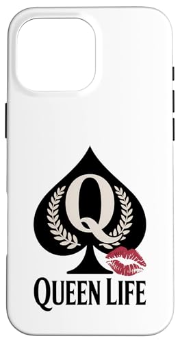QOS Pikkönigin Hülle für iPhone 16 Pro Max QOS Pikkönigin Hülle für iPhone 16 Pro Max von QOS Queen Of Spades Tees Gifts Co