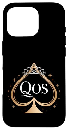 QOS Pikkönigin Hülle für iPhone 16 Pro QOS Pikkönigin Hülle für iPhone 16 Pro von QOS Queen Of Spades Tees Gifts Co