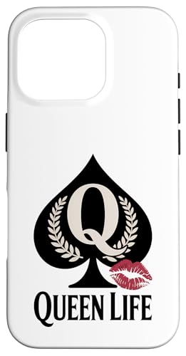 QOS Pikkönigin Hülle für iPhone 16 Pro QOS Pikkönigin Hülle für iPhone 16 Pro von QOS Queen Of Spades Tees Gifts Co